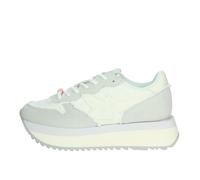 SUN68 Big STARGIRL Canvas, Oxford Plano Mujer, Bianco Panna, 39 EU