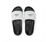 SUN68 Chanclas Hombre X36101 1101 Beach Slippers Negro/Blanco, multicolor, 44 EU