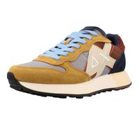 SUN68 Deportivas Running Combi Serraje, Pana y Textil Hombre Rojo para: Hombre Color: Amarillo Talla: 42