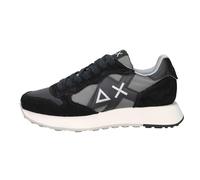 SUN68 Hombre Zapatillas bajas poliéster Z45114, Negro , 43 EU
