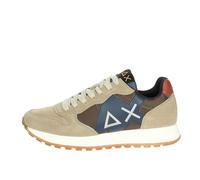 SUN68 Jaki Bicolor, Sneaker Hombre, Beige Blau Braun, 41 EU
