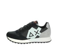 SUN68 Jaki Solid, Sneaker Hombre, Schwarz und Grau, 41 EU