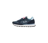 SUN68 Mujer Zapatillas Bajas Piel Z36201, Azul Oscuro, 40 EU