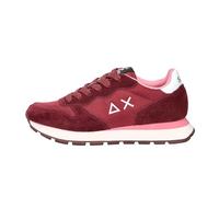 SUN68 Mujer Zapatillas bajas poliéster Z45201, burdeos, 41 EU