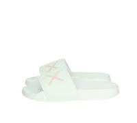 SUN68 Slippers Logo, Chanclas Mujer, Bianco, 37 EU