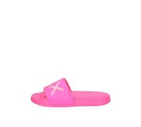 SUN68 Slippers Logo, Chanclas Mujer, Fuxia Fluo, 38 EU