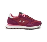 Sun68 - Sneaker Casual en Burdeos Cuero y Tela - Shoes - Mujer - Rojo - 36 EU -
