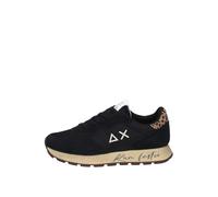 SUN68 Sneaker Running Ally Vintage in Suede/Nylon Nero Donna D25SU20 Z44207 38