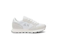 Sneakers Donna SUN68 Z36203 ALLY Glitter Textile 330 01 Bianco