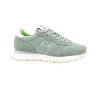 SUN68 Mujer Zapatillas Bajas Piel Z36201, Verde Claro, 39 EU