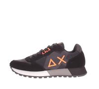 SUN68 Sneakers Uomo Nero Z43115/11 Jaki Fluo