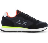 SUN68 Tom Fluo - Hombre Sneaker Informal Zapatos Negro Z36102-11 Deportivas