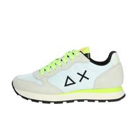 SUN68 TOM Fluo, Oxford Plano Hombre, Bianco, 41 EU