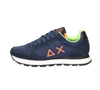 SUN68 Tom Fluo, Sneakers Hombre, Azul Marino, 43 EU