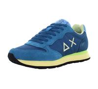 SUN68 Z35108 Zapatillas Con Cordones Tela/Ante Hombre, Avio Oscuro, 41 EU