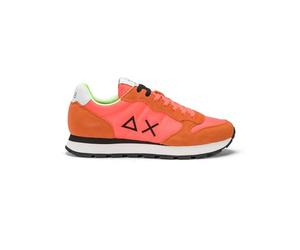 SUN68 TOM Solid, Oxford Plano Hombre, Arancio Fluo, 41 EU