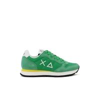 SUN68 TOM Solid, Oxford Plano Hombre, Verde Prato, 40 EU