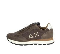 SUN68 Z44101 Zapatillas Con Cordones Tela/Ante Hombre, marrón, 46 EU