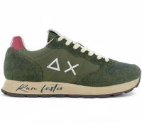 SUN68 Tom Vintage - Hombre Sneaker Verde Z45105-74 Ocio Zapatos Nuevo Sol 68