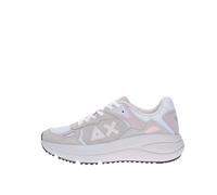 SUN68 Venus Suede, Oxford Plano Mujer, Bianco Panna, 37 EU