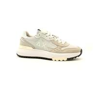 SUN68 Z35121 Zapatillas Con Cordones Tela/Ante Hombre, gris luminoso (ral 7035), 41 W IT