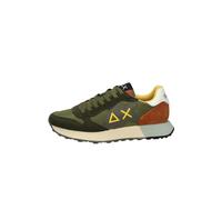 SUN68 Z36115 Jaky Solid Militar Zapatillas Deportivas para Hombre de ante y Tela, Militar, 41 EU