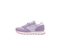 SUN68 Z36201 Ally Solid Lila Zapatillas Deportivas para Mujer de Ante y Tela de cuña Media, Lila., 36 EU