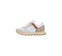 SUN68 Z36207 Ally Vintage Blanco Crema Zapatillas Deportivas para Mujer de Gamuza y Tela, Crema, 36 EU