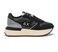 SUN68 Z44219, Sneaker Mujer, Schwarz Silber, 41 EU