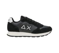 Sun68 - Zapatilla Casual de Nylon y Ante - Shoes - Hombre - Negro - 40 EU -