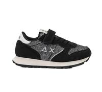SUN68 Zapatillas Girl's Ally Glitter Textile (Kid) Z45404K Color 11 Negro, Negro , 32 EU
