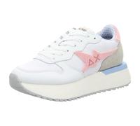 SUN68 Zapatillas Mujer Blanco/Rosa 36, Color blanco., 40 EU