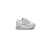 SUN68 Zapatillas niño Boy's Tom Solid de nailon y ante Z36301F 805016168059, Color blanco., 22 EU