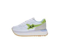 SUN68 Zapatos de mujer, White Lime, 41 EU