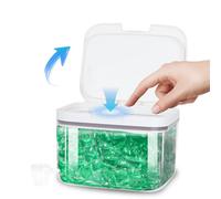 sunal Contenedor de almacenamiento para organizar la habitación, contenedor de polvo de gran capacidad de 2.8 L con tapa hermética para detergente, almacenamiento potenciador de aroma