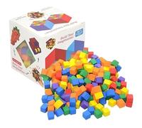 SunaOmni 150pcs/set Bloques de construcción de Espuma Seguros y Divertidos para niños Eva Coloridos apilando Bloques Suaves de construcción de Cubos para el hogar, Escuela, guardería