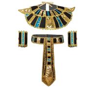 SunaOmni Accesorios de disfraz egipcio, colores surtidos, elegante, tela suave, tamaño libre, disfraz egipcio para mujeres y niñas, para cosplay, fiesta de Halloween, joyería para mujer, accesorios