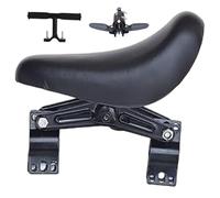 SunaOmni Asiento de bicicleta para niños, asiento de bicicleta infantil montado en la parte delantera con pedales plegables y manillar antideslizante, accesorio de ciclismo desmontable para niños para