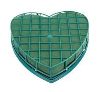 SunaOmni Bloque de espuma de ladrillo en forma de corazón para flores frescas para decoración de mesa de coche de boda arreglo floral bloque flores oasis bloques