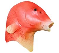 SunaOmni Máscara de pez, máscara de látex realista para animales, divertido disfraz de pez para Halloween, disfraces, fiestas de cosplay, disfraz de para adultos, divertida de animal.