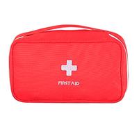 SunaOmni Mini bolsa de primeros auxilios, organizador de pastillas de viaje vacía, caja de almacenamiento para acampar al aire libre, bolsa de píldoras de emergencia, kit de supervivencia vacío