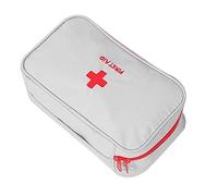 SunaOmni Mini bolsa de primeros auxilios, organizador de pastillas de viaje vacía, caja de almacenamiento para acampar al aire libre, bolsa de píldoras de emergencia, kit de supervivencia vacío