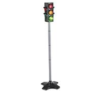 SunaOmni Semáforo de 49'' de Alto, Juguete de semáforo con Sonido e iluminación, Modos Manual/automático, luz de Freno Realista, a batería, Juguetes educativos de Seguridad para niños Mayores de