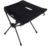 SunaOmni Sillas de Camping Plegables, Resistentes, ultraligeras, portátiles, Ligeras, para Exteriores, Picnic, Pesca, Senderismo, Viajes, Color Negro.