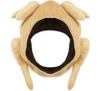 SunaOmni Sombrero de pavo, lindo sombrero de animal de terciopelo suave, 9.5 pulgadas, disfraz de pavo para Acción de Gracias, Halloween, carnaval, cosplay, fiesta, de animal