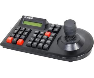 SUNBA Palanca de Mando del Teclado 3D para cámaras analógicas de la bóveda del CCTV PTZ, Compatible con la Corriente Principal DVR