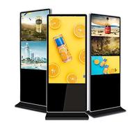 SUNBGRPYE Pantalla Publicitaria Vertical De 43-65" (1920 X 1080p), 2GB+16GB, Reproductor De Publicidad De SeñAlizacióN Digital, Pantalla MultitáCtil + Dividida, Compatible con Ethernet, WiFi,43in