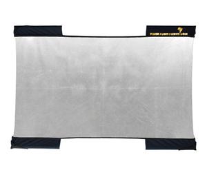 Sunbounce - Reflector de Viaje para fotografía (sin Costuras), Color Plateado con Parte Trasera Blanca