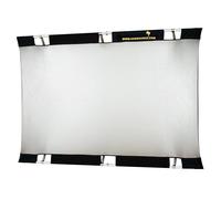 California Sunbounce Pro (4 x 6 pies) Kit de Panel Reflector con Marco y Bolsa de Transporte (Plata/Blanco)
