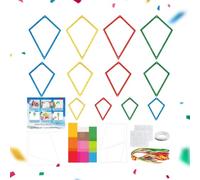 -Suncatcher- 24 piezas coloridas DIY decoración estacional | Decoración para ventana de otoño, para fiestas, oficinas, cocina, escritorio, día de la semana, dormitorio, apartamento
